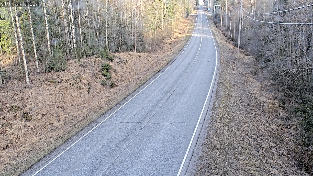 Weather Camera Image Road 9 Tuusniemi, Paakkila, Tuusniemi, Pohjois-Savo