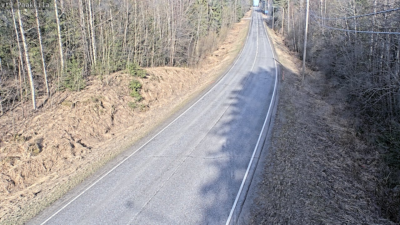 Weather Camera Image Road 9 Tuusniemi, Paakkila, Tuusniemi, Pohjois-Savo