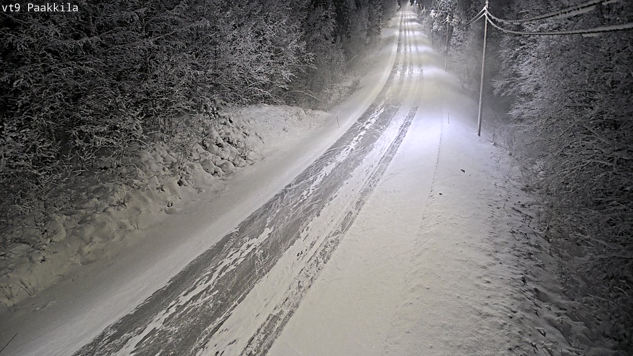 Kelikamerat Kuva Tie 9 Tuusniemi, Paakkila, Tuusniemi, Pohjois-Savo