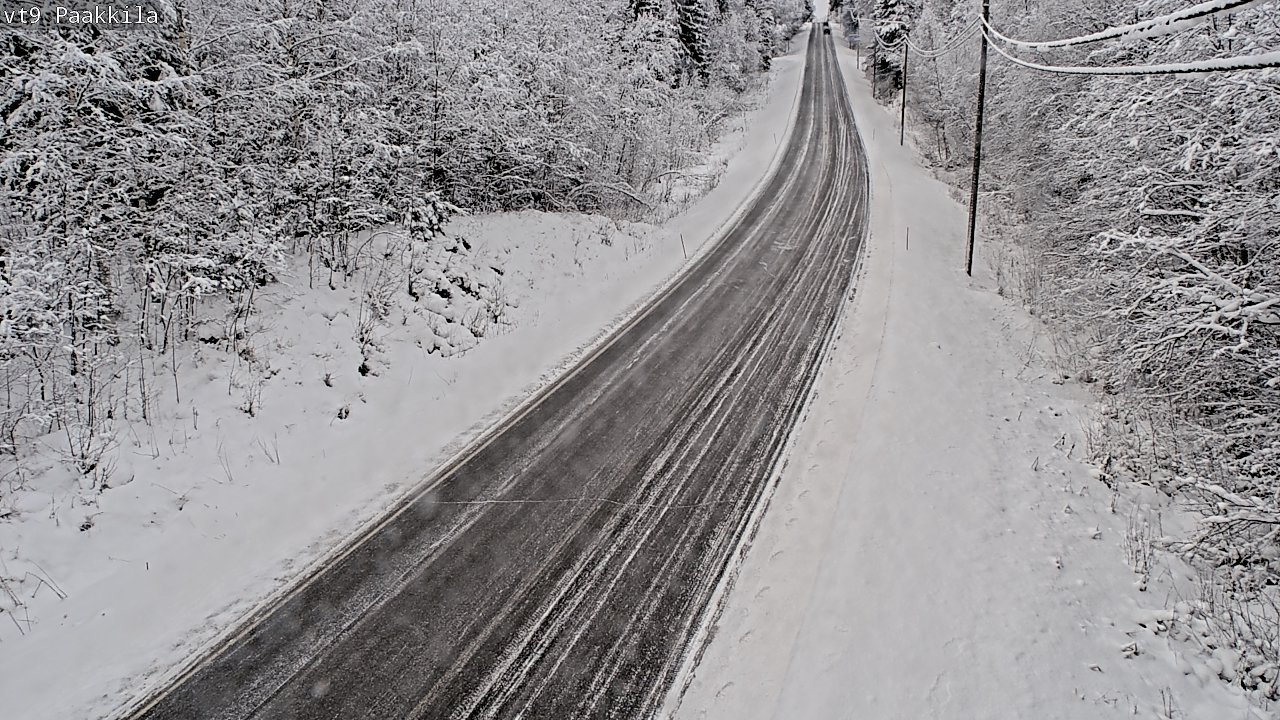 Weather Camera Image Road 9 Tuusniemi, Paakkila, Tuusniemi, Pohjois-Savo