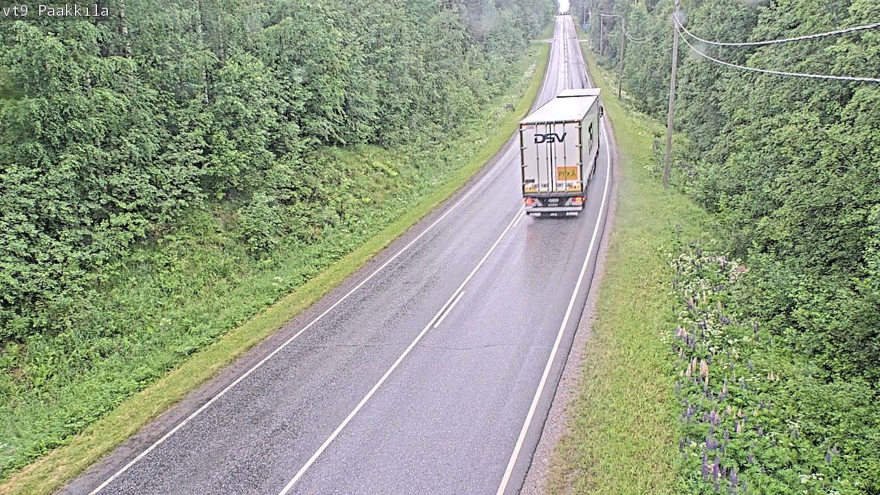 Weather Camera Image Road 9 Tuusniemi, Paakkila, Tuusniemi, Pohjois-Savo