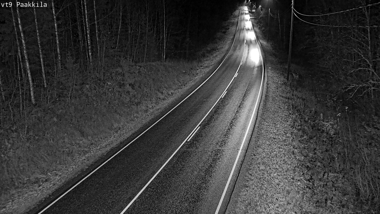 Kelikamerat Kuva Tie 9 Tuusniemi, Paakkila, Tuusniemi, Pohjois-Savo