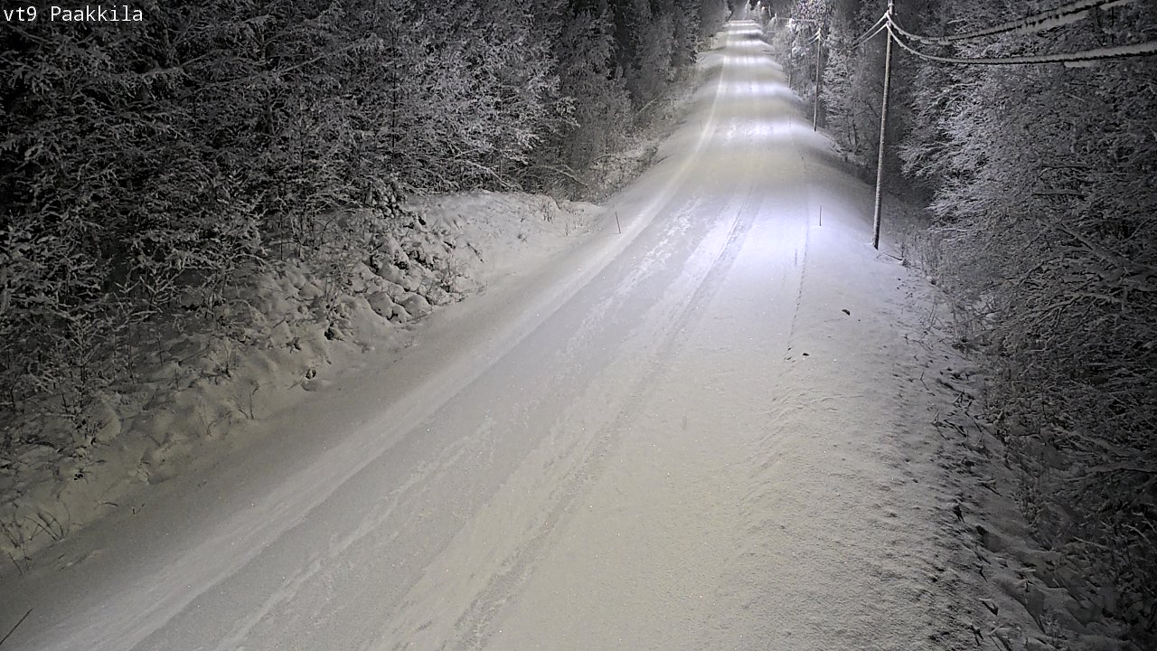 Kelikamerat Kuva Tie 9 Tuusniemi, Paakkila, Tuusniemi, Pohjois-Savo