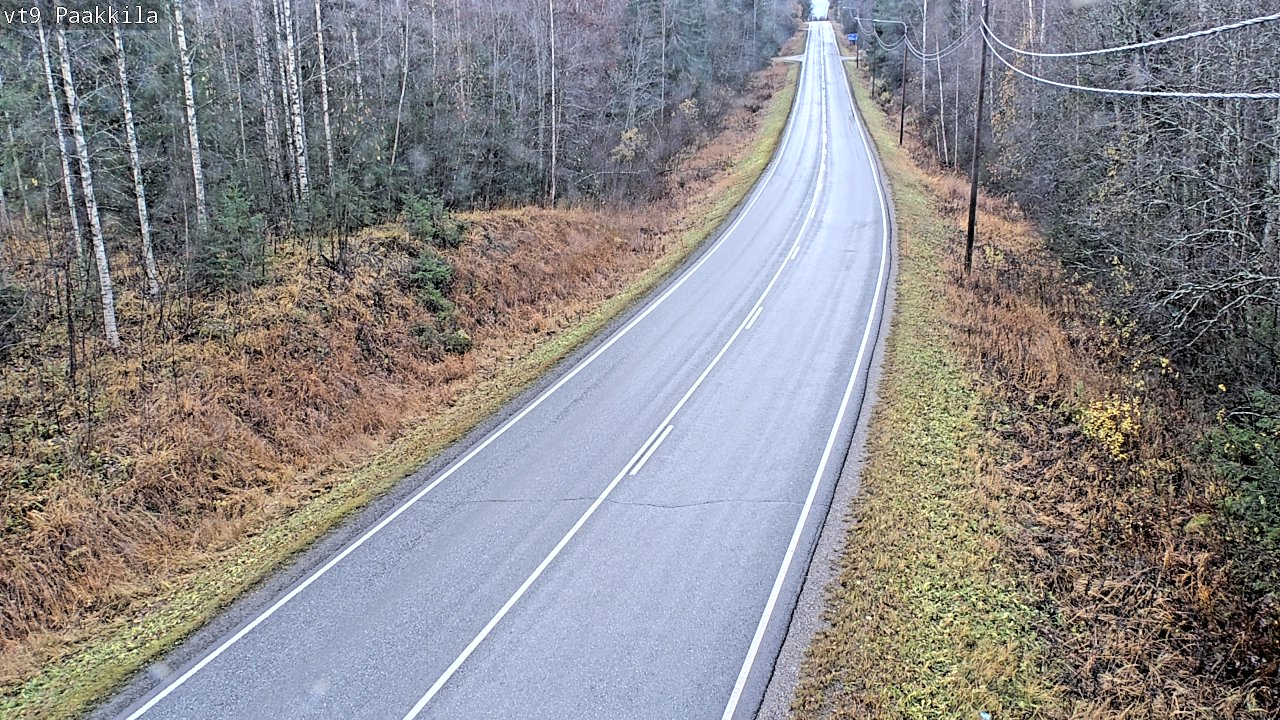 Kelikamerat Kuva Tie 9 Tuusniemi, Paakkila, Tuusniemi, Pohjois-Savo