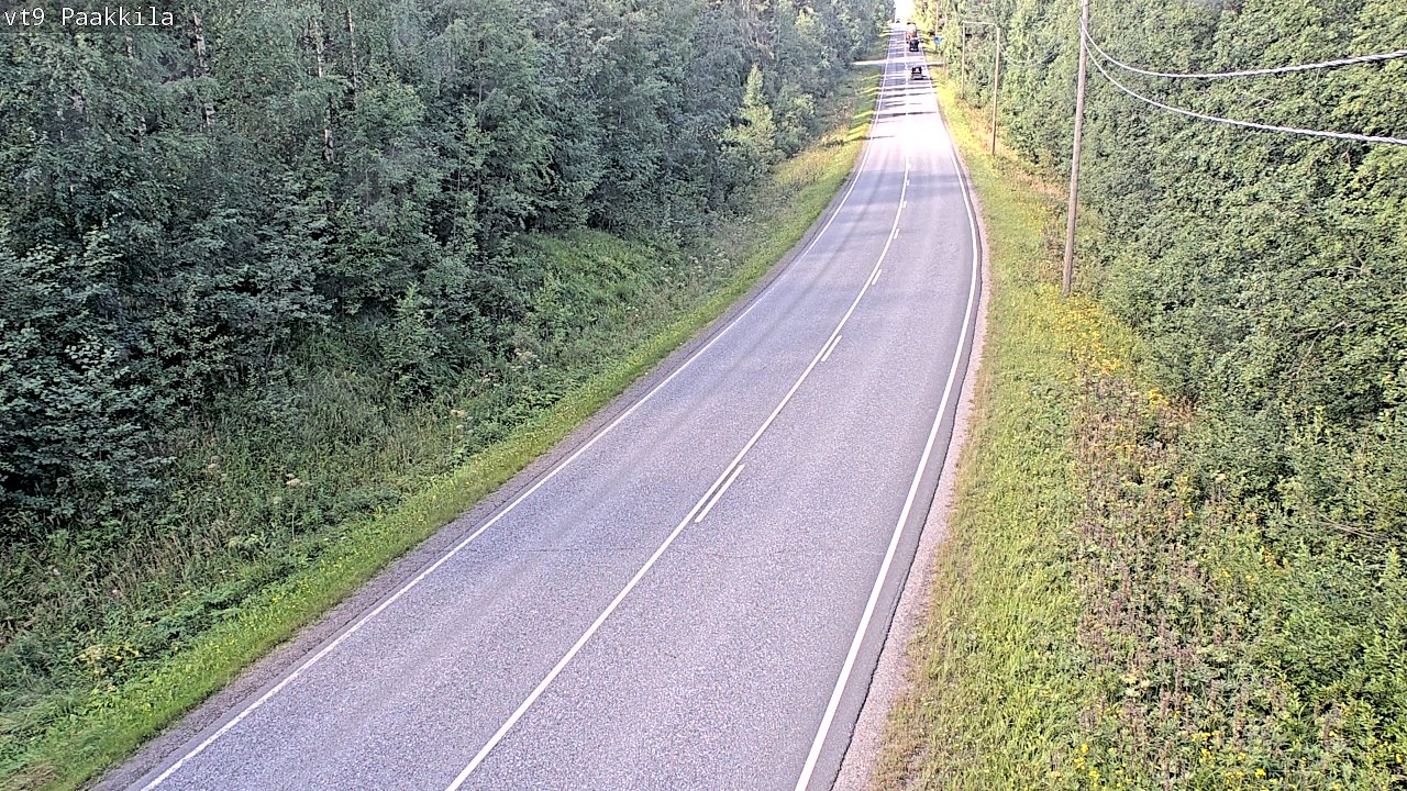 Weather Camera Image Väg 9 Tuusniemi, Paakkila, Tuusniemi, Pohjois-Savo