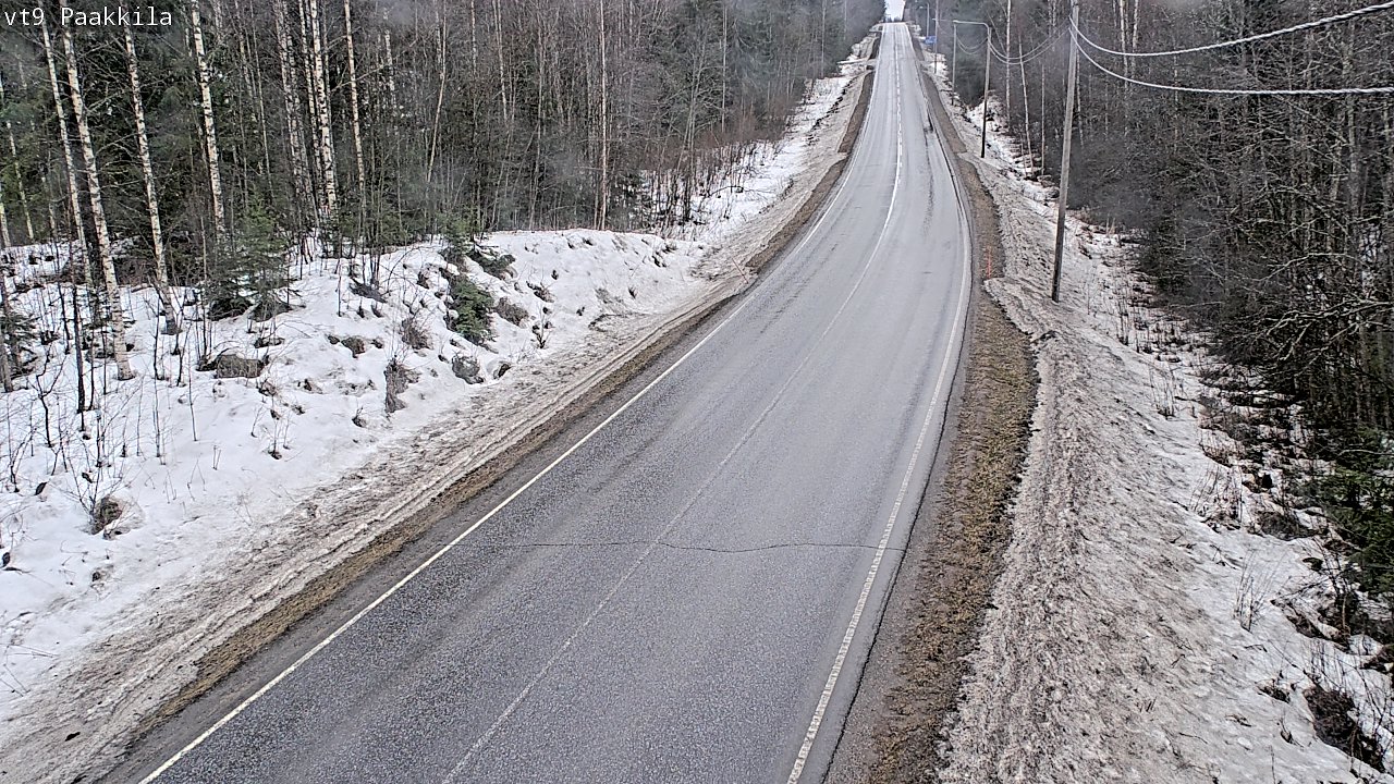 Weather Camera Image Road 9 Tuusniemi, Paakkila, Tuusniemi, Pohjois-Savo