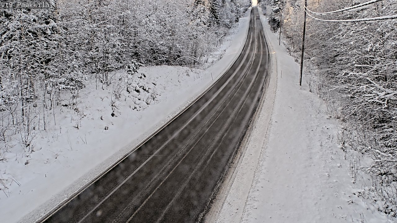 Kelikamerat Kuva Tie 9 Tuusniemi, Paakkila, Tuusniemi, Pohjois-Savo