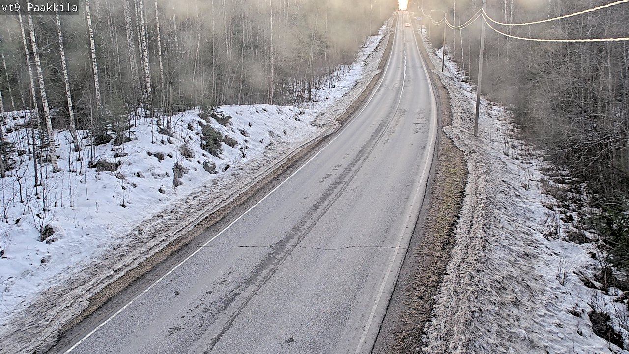 Kelikamerat Kuva Tie 9 Tuusniemi, Paakkila, Tuusniemi, Pohjois-Savo
