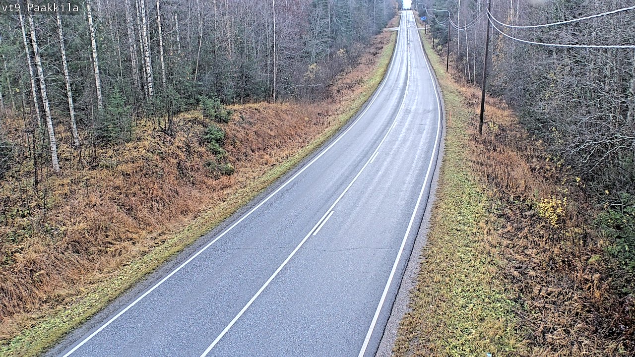 Kelikamerat Kuva Tie 9 Tuusniemi, Paakkila, Tuusniemi, Pohjois-Savo