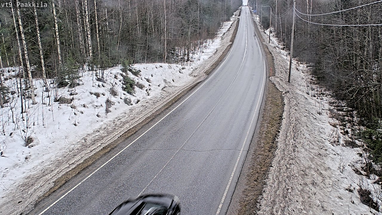 Weather Camera Image Väg 9 Tuusniemi, Paakkila, Tuusniemi, Pohjois-Savo