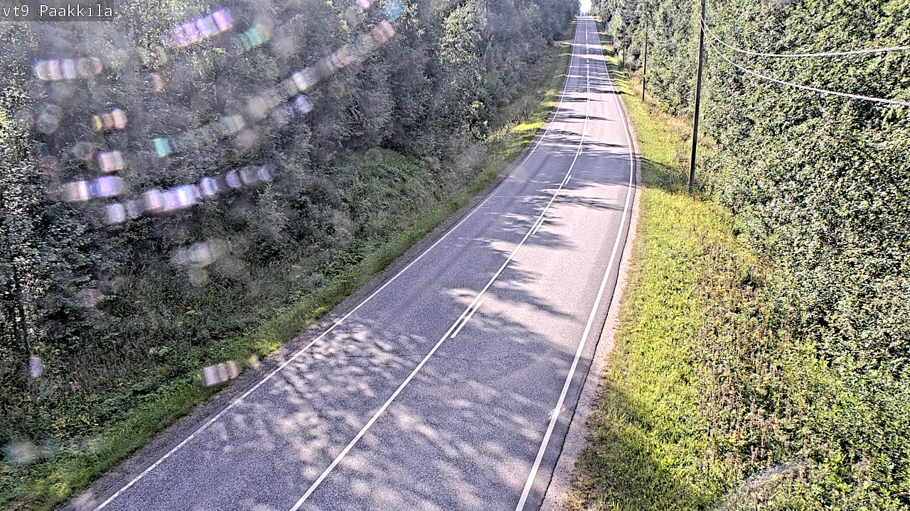 Weather Camera Image Väg 9 Tuusniemi, Paakkila, Tuusniemi, Pohjois-Savo