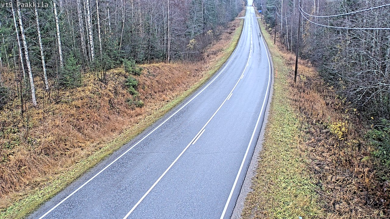Kelikamerat Kuva Tie 9 Tuusniemi, Paakkila, Tuusniemi, Pohjois-Savo