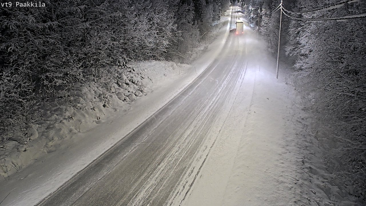 Kelikamerat Kuva Tie 9 Tuusniemi, Paakkila, Tuusniemi, Pohjois-Savo