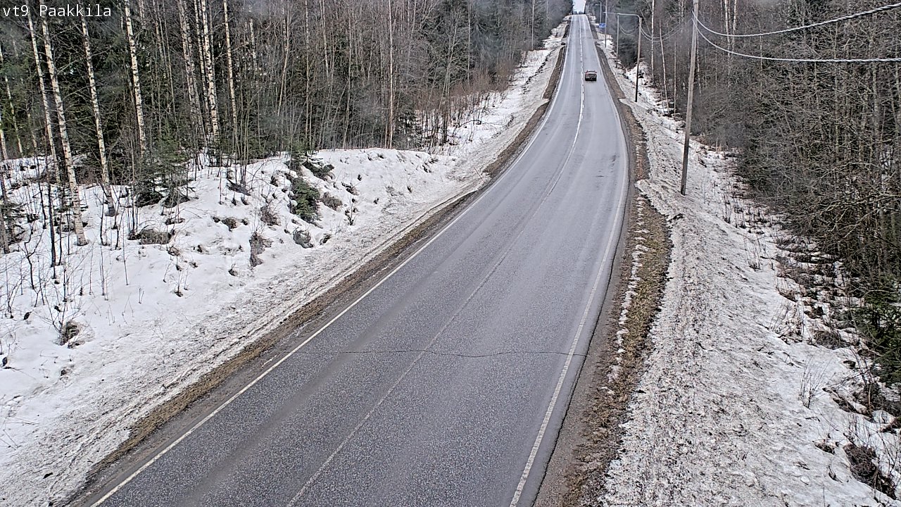 Kelikamerat Kuva Tie 9 Tuusniemi, Paakkila, Tuusniemi, Pohjois-Savo