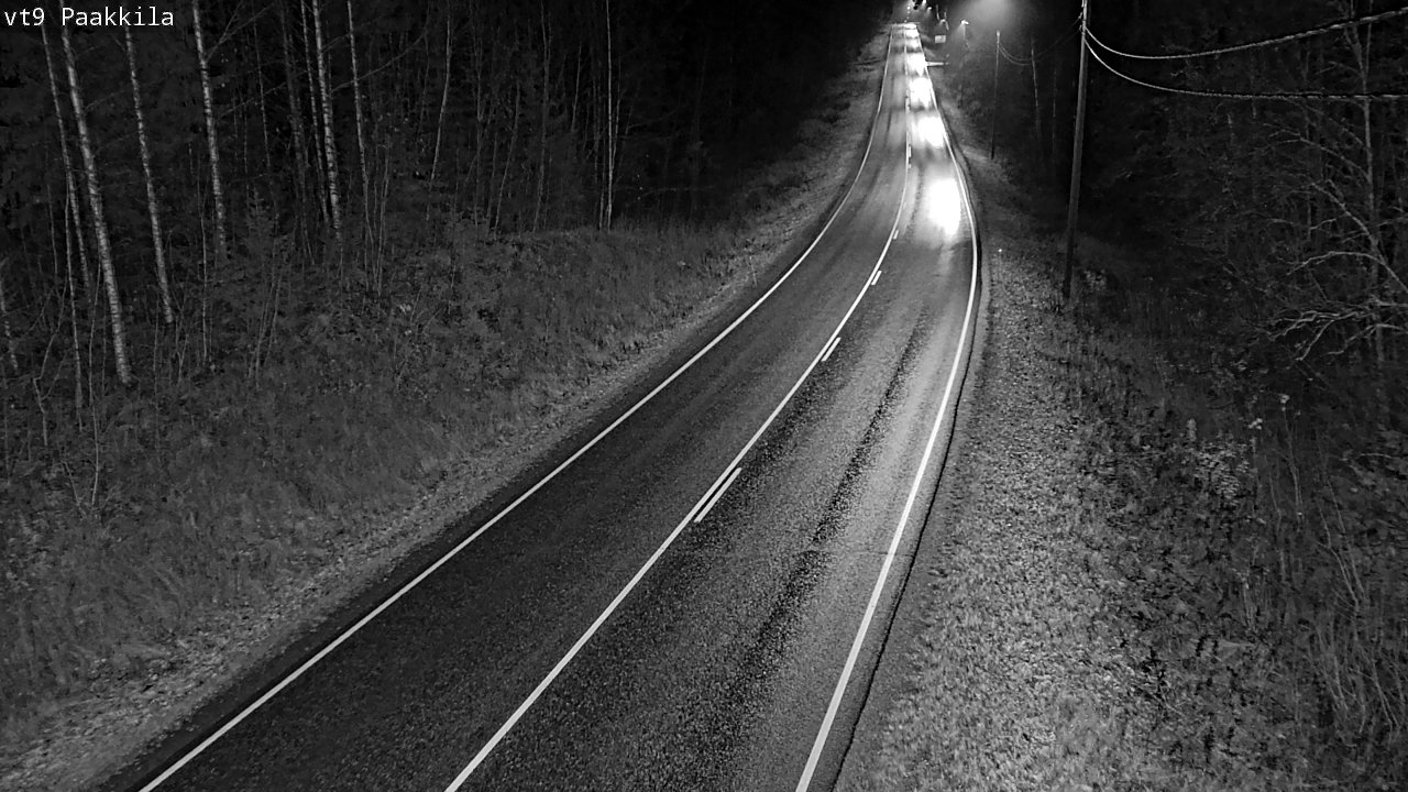 Kelikamerat Kuva Tie 9 Tuusniemi, Paakkila, Tuusniemi, Pohjois-Savo