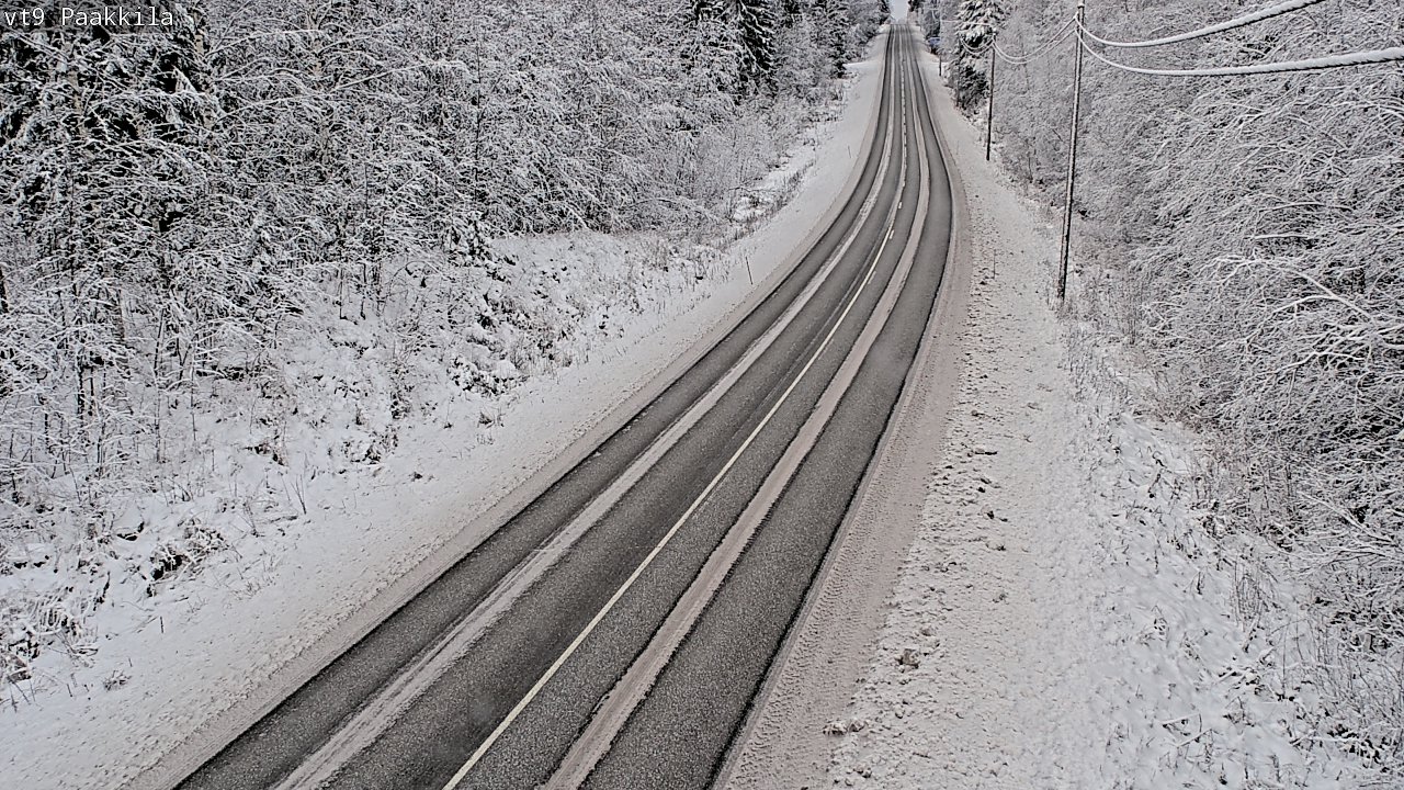 Kelikamerat Kuva Tie 9 Tuusniemi, Paakkila, Tuusniemi, Pohjois-Savo