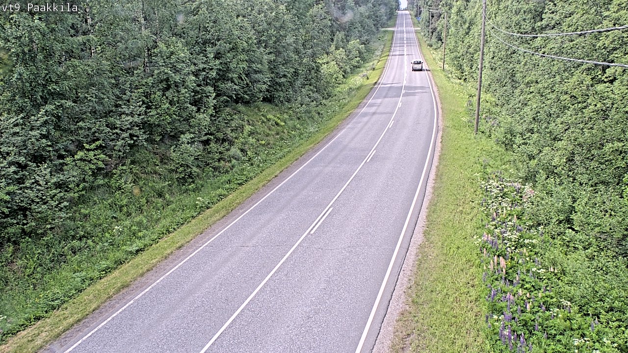 Weather Camera Image Road 9 Tuusniemi, Paakkila, Tuusniemi, Pohjois-Savo
