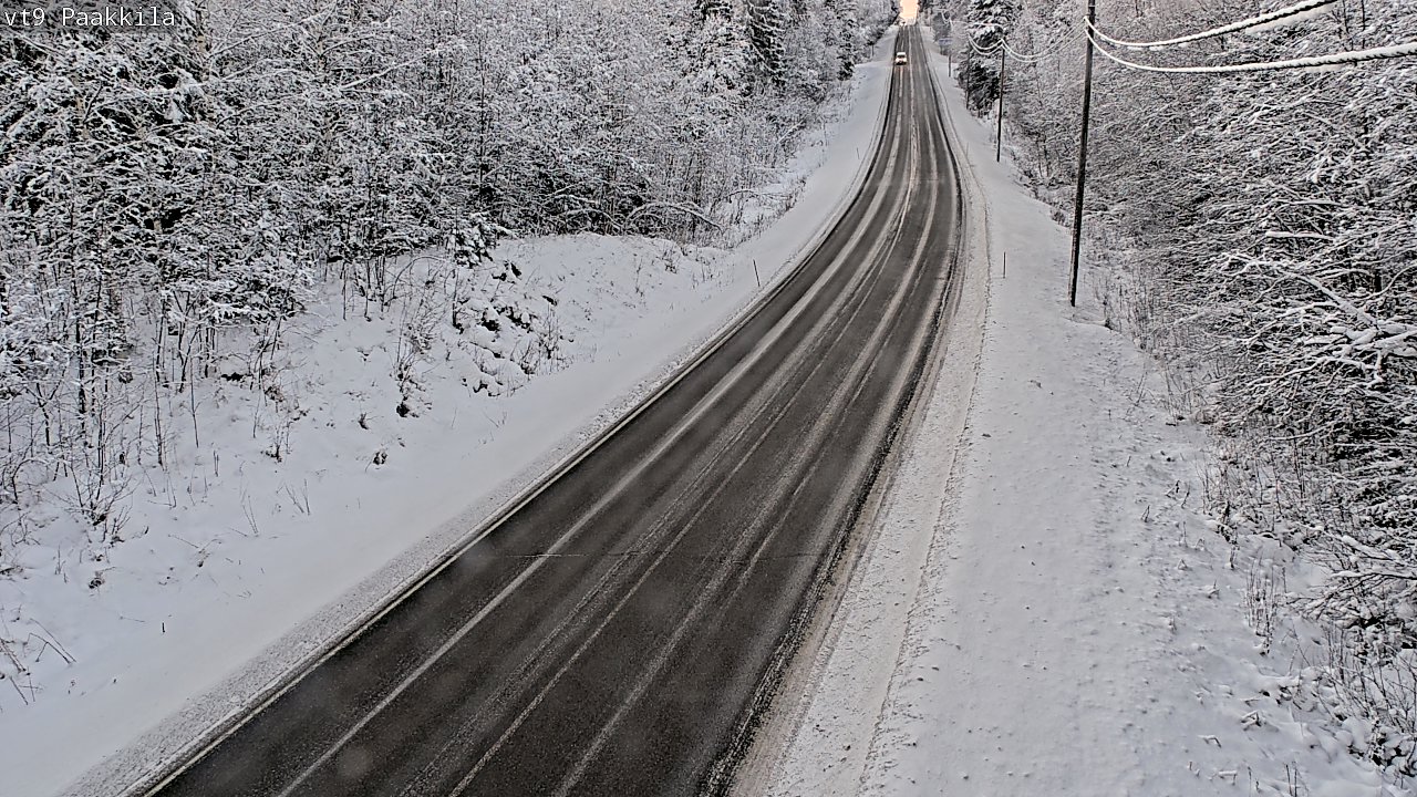 Kelikamerat Kuva Tie 9 Tuusniemi, Paakkila, Tuusniemi, Pohjois-Savo