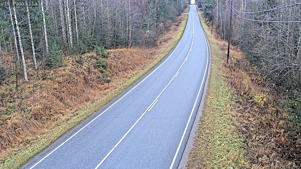Kelikamerat Kuva Tie 9 Tuusniemi, Paakkila, Tuusniemi, Pohjois-Savo