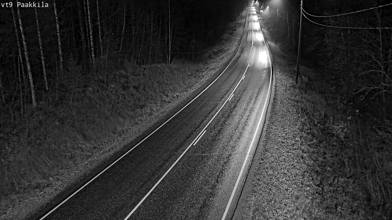 Kelikamerat Kuva Tie 9 Tuusniemi, Paakkila, Tuusniemi, Pohjois-Savo