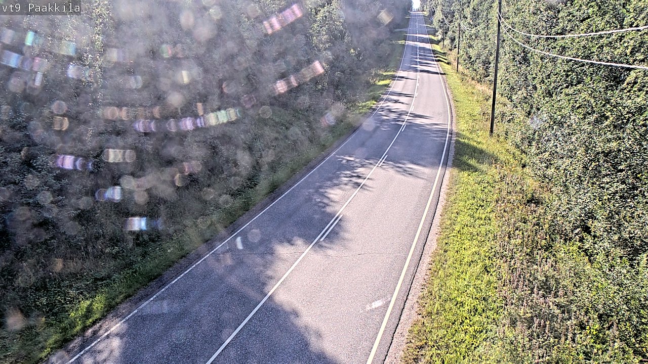 Weather Camera Image Väg 9 Tuusniemi, Paakkila, Tuusniemi, Pohjois-Savo