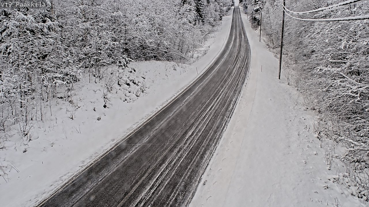 Weather Camera Image Road 9 Tuusniemi, Paakkila, Tuusniemi, Pohjois-Savo