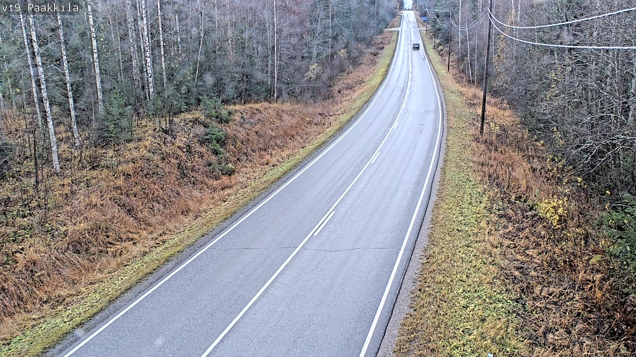 Kelikamerat Kuva Tie 9 Tuusniemi, Paakkila, Tuusniemi, Pohjois-Savo