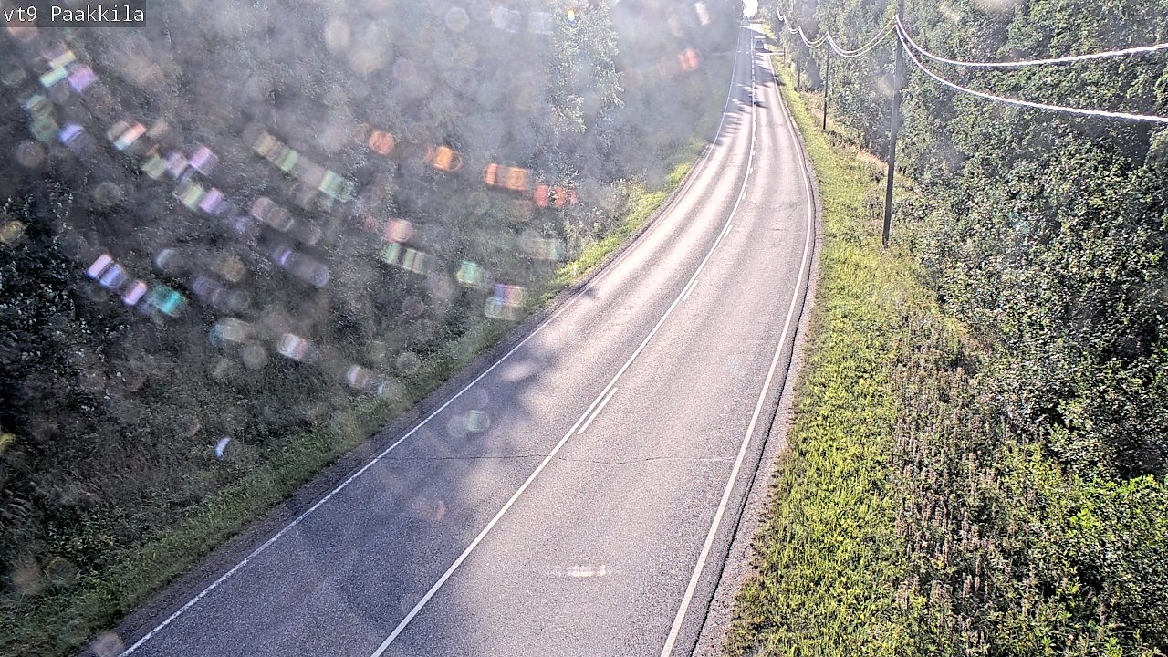 Weather Camera Image Väg 9 Tuusniemi, Paakkila, Tuusniemi, Pohjois-Savo