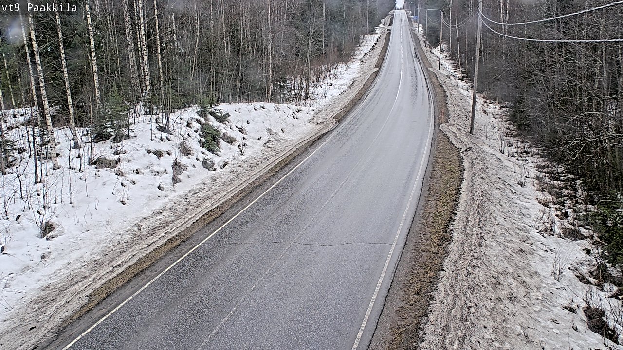 Kelikamerat Kuva Tie 9 Tuusniemi, Paakkila, Tuusniemi, Pohjois-Savo