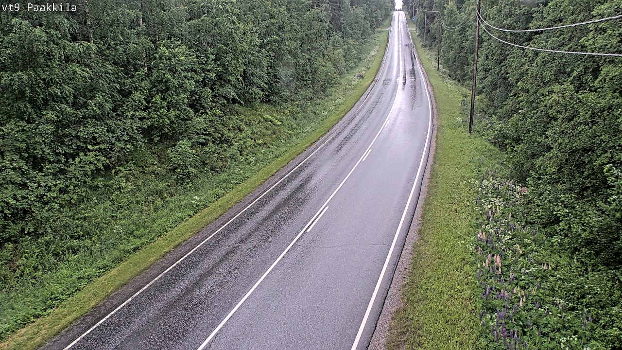Weather Camera Image Road 9 Tuusniemi, Paakkila, Tuusniemi, Pohjois-Savo