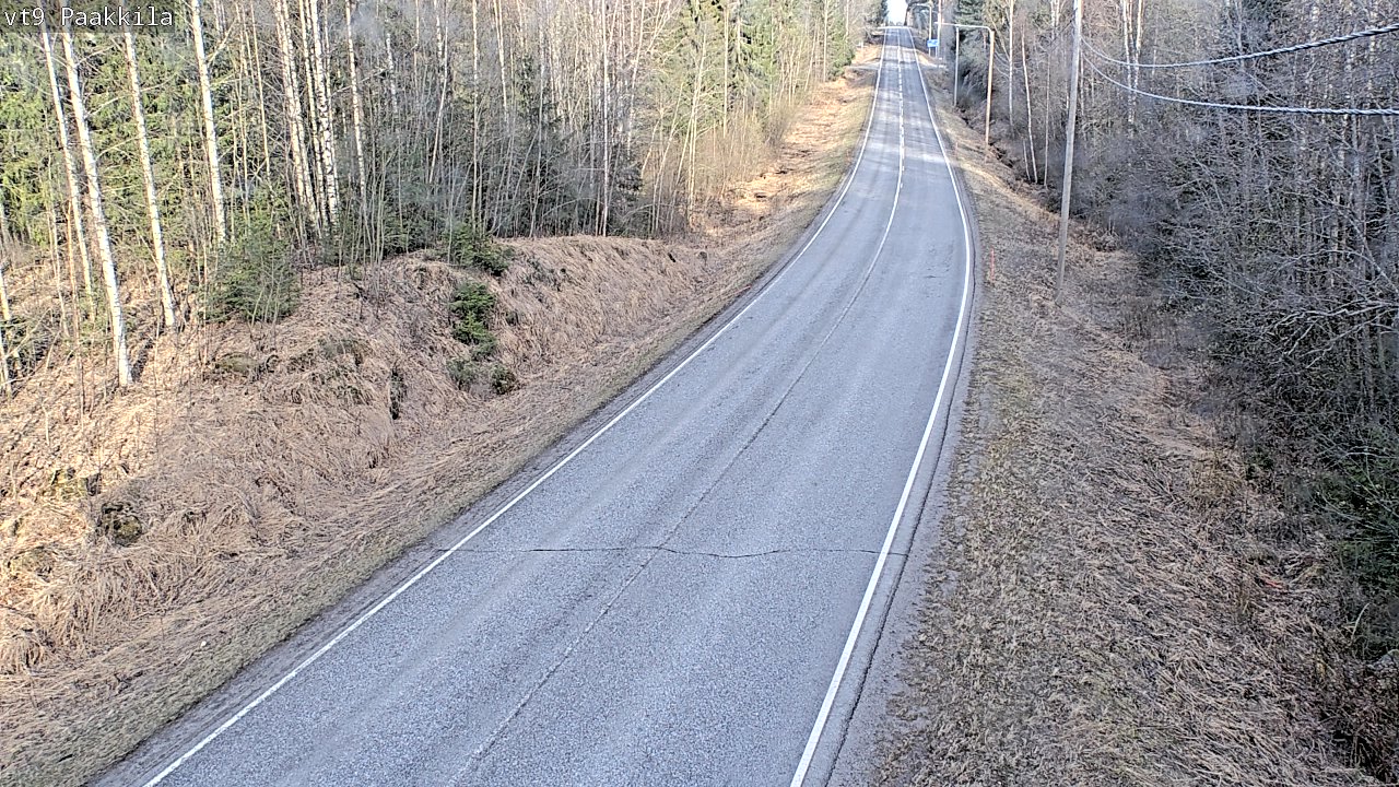 Weather Camera Image Road 9 Tuusniemi, Paakkila, Tuusniemi, Pohjois-Savo