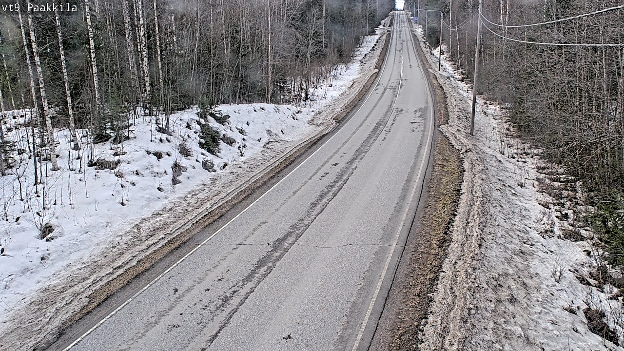 Kelikamerat Kuva Tie 9 Tuusniemi, Paakkila, Tuusniemi, Pohjois-Savo