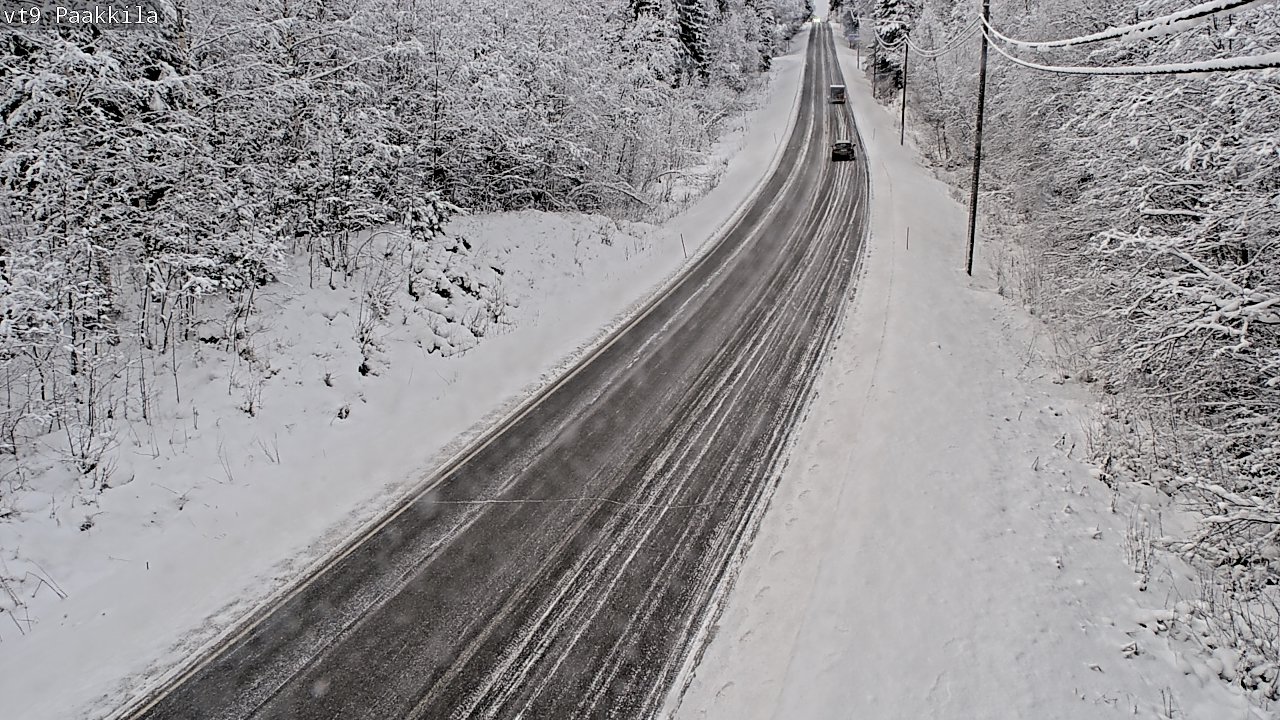 Weather Camera Image Road 9 Tuusniemi, Paakkila, Tuusniemi, Pohjois-Savo