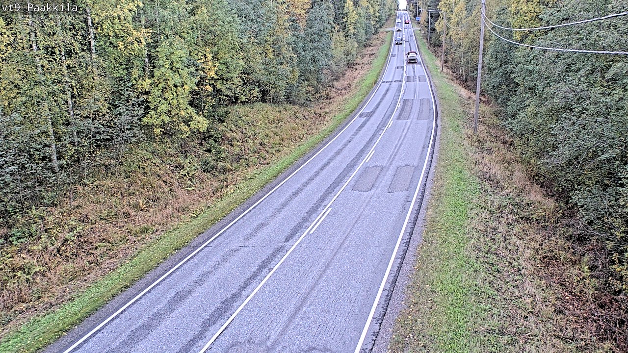 Kelikamerat Kuva Tie 9 Tuusniemi, Paakkila, Tuusniemi, Pohjois-Savo