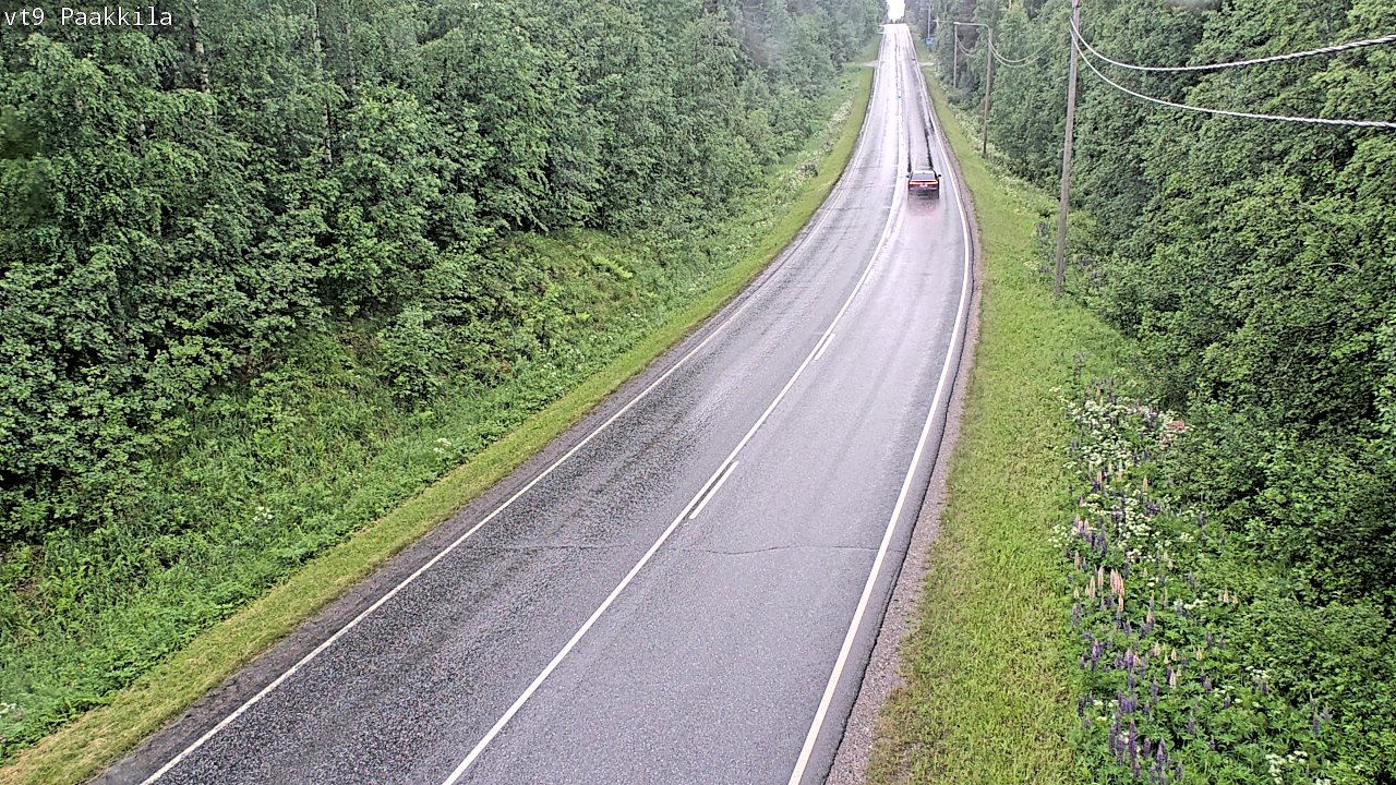 Weather Camera Image Road 9 Tuusniemi, Paakkila, Tuusniemi, Pohjois-Savo