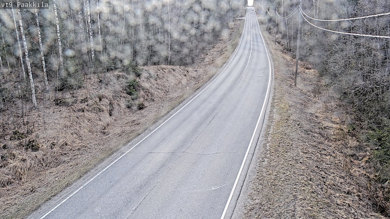 Weather Camera Image Väg 9 Tuusniemi, Paakkila, Tuusniemi, Pohjois-Savo