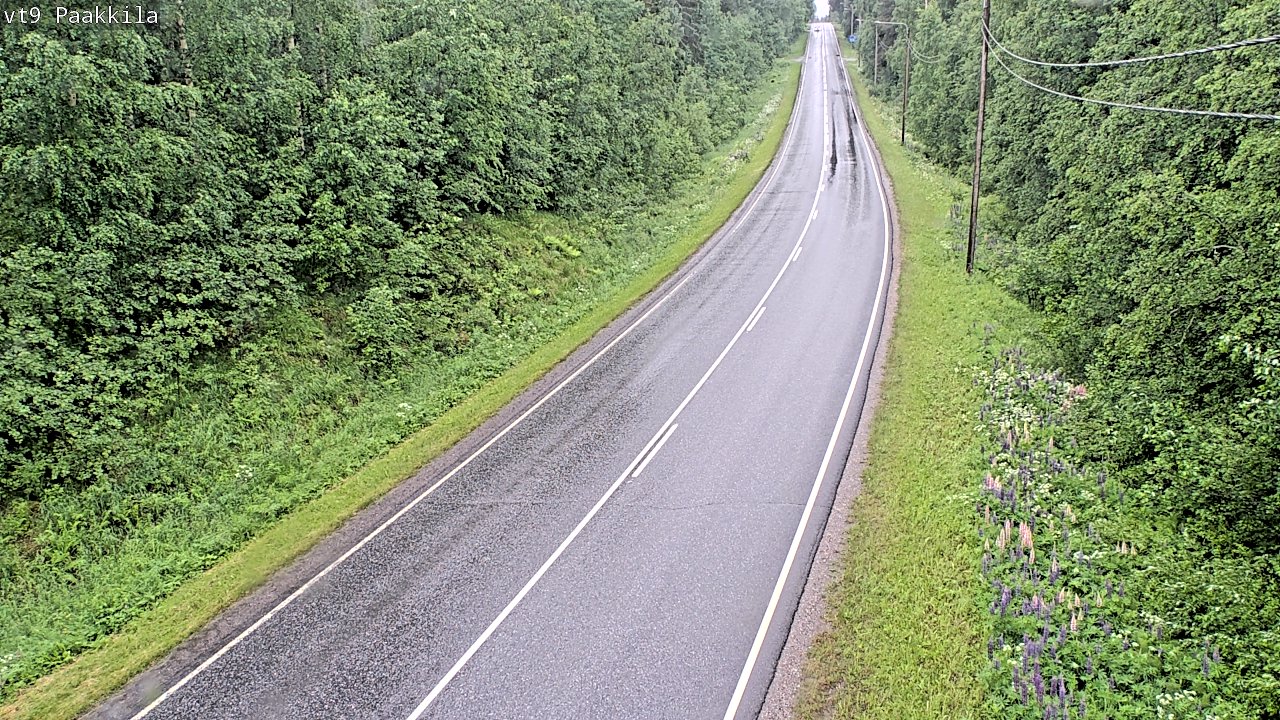 Weather Camera Image Road 9 Tuusniemi, Paakkila, Tuusniemi, Pohjois-Savo