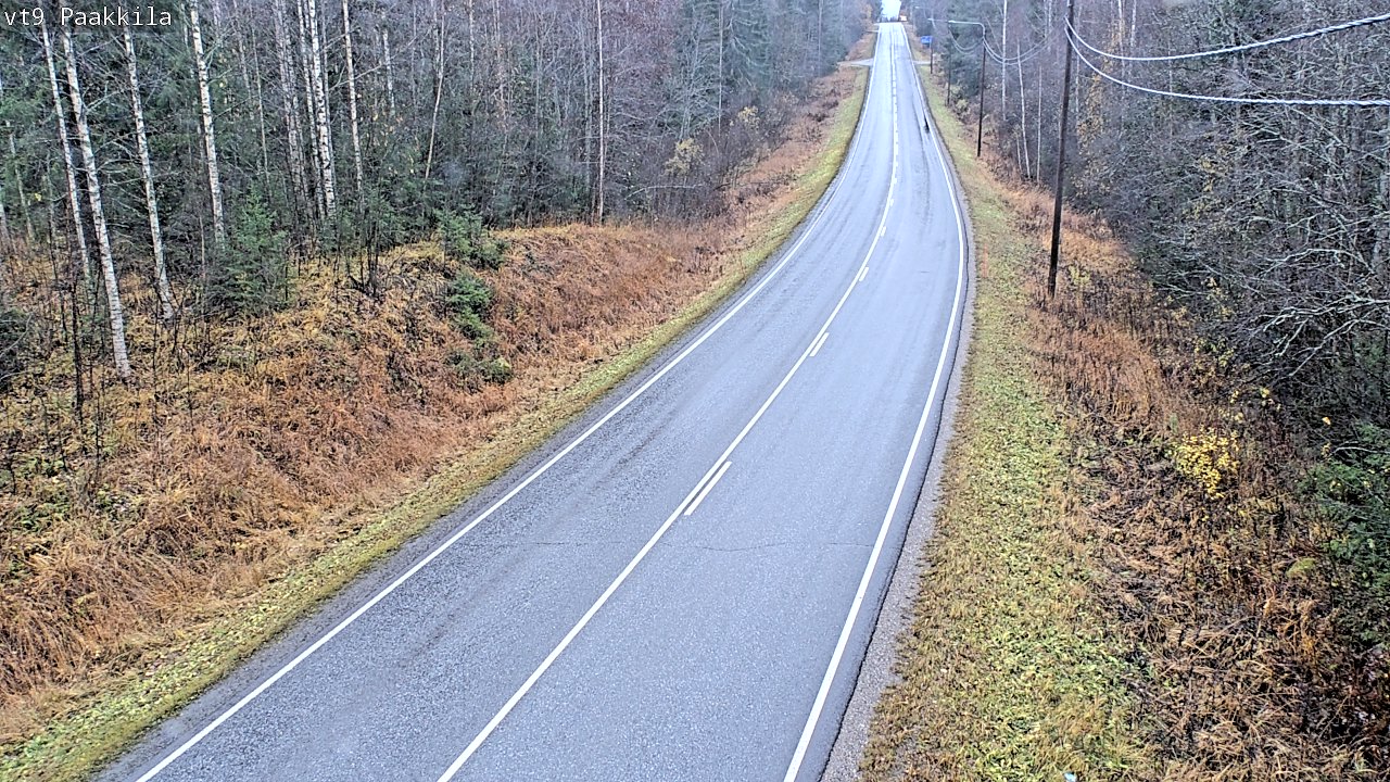 Kelikamerat Kuva Tie 9 Tuusniemi, Paakkila, Tuusniemi, Pohjois-Savo