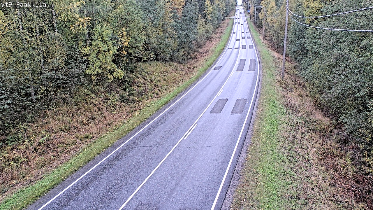 Kelikamerat Kuva Tie 9 Tuusniemi, Paakkila, Tuusniemi, Pohjois-Savo