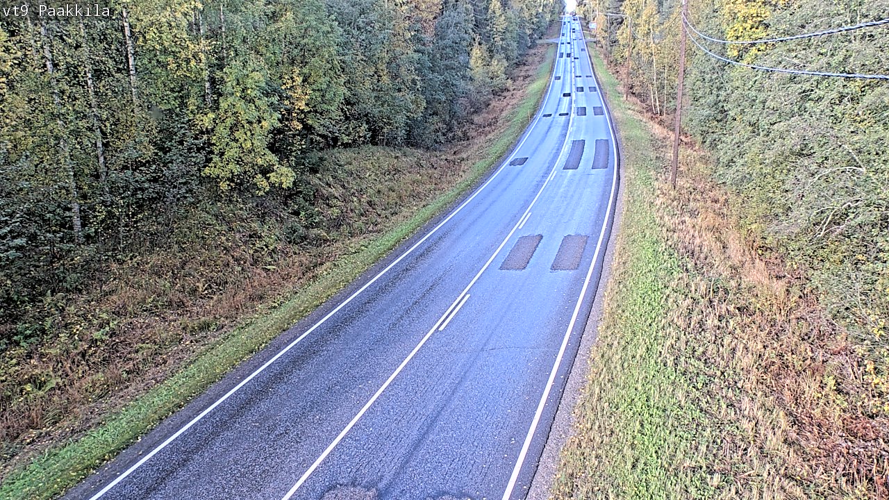 Weather Camera Image Väg 9 Tuusniemi, Paakkila, Tuusniemi, Pohjois-Savo