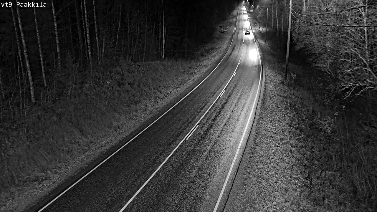 Kelikamerat Kuva Tie 9 Tuusniemi, Paakkila, Tuusniemi, Pohjois-Savo