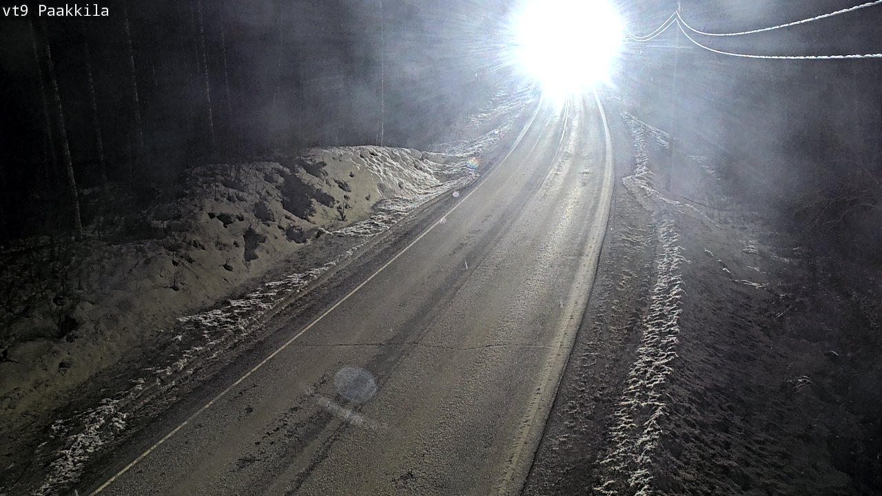 Kelikamerat Kuva Tie 9 Tuusniemi, Paakkila, Tuusniemi, Pohjois-Savo