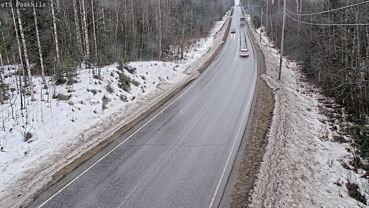 Weather Camera Image Road 9 Tuusniemi, Paakkila, Tuusniemi, Pohjois-Savo