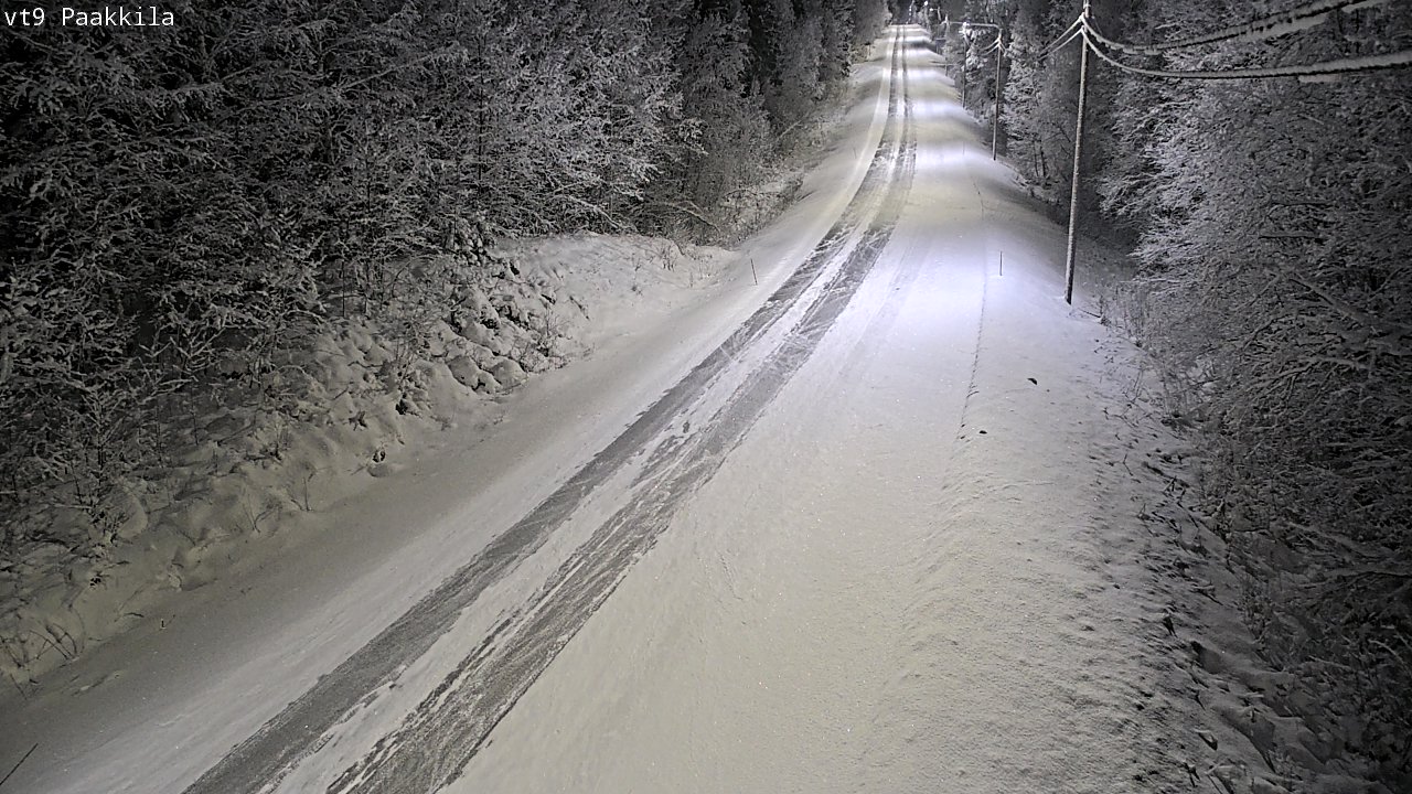 Kelikamerat Kuva Tie 9 Tuusniemi, Paakkila, Tuusniemi, Pohjois-Savo