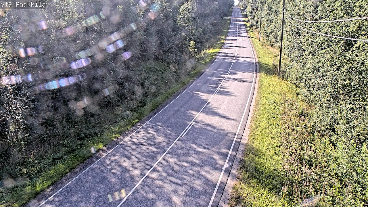 Weather Camera Image Väg 9 Tuusniemi, Paakkila, Tuusniemi, Pohjois-Savo