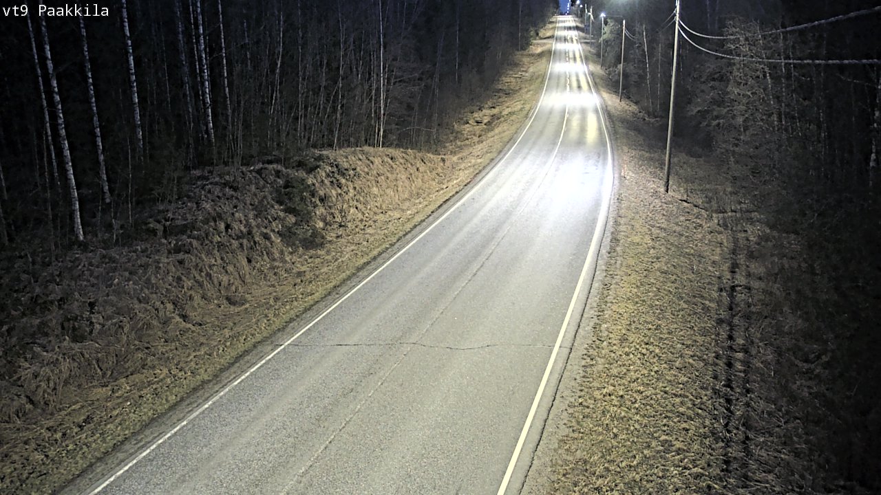 Kelikamerat Kuva Tie 9 Tuusniemi, Paakkila, Tuusniemi, Pohjois-Savo