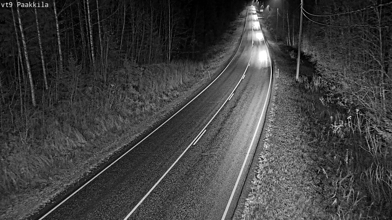 Kelikamerat Kuva Tie 9 Tuusniemi, Paakkila, Tuusniemi, Pohjois-Savo