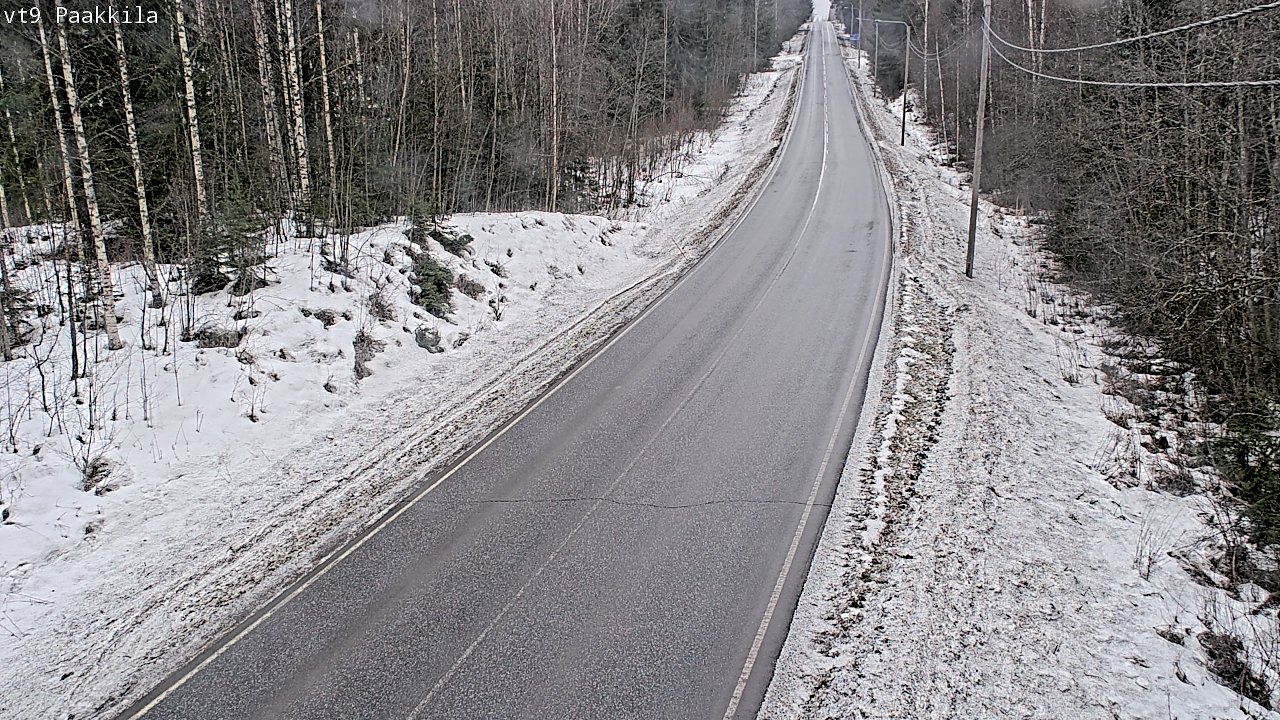 Kelikamerat Kuva Tie 9 Tuusniemi, Paakkila, Tuusniemi, Pohjois-Savo