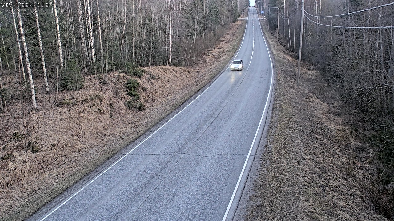 Kelikamerat Kuva Tie 9 Tuusniemi, Paakkila, Tuusniemi, Pohjois-Savo
