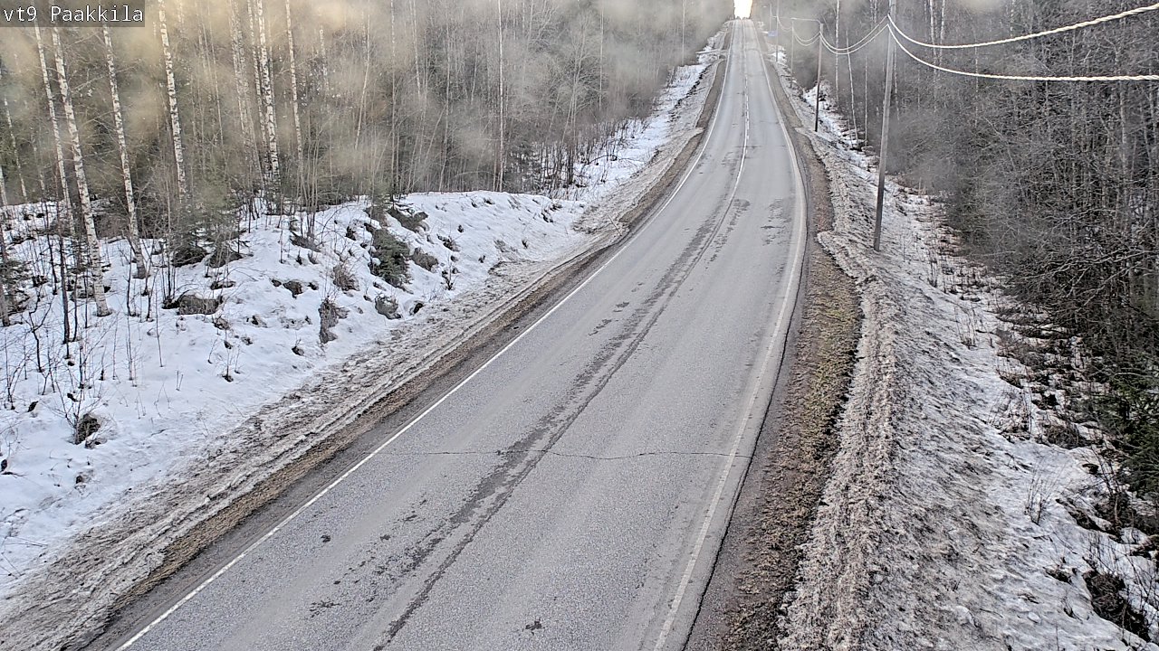 Kelikamerat Kuva Tie 9 Tuusniemi, Paakkila, Tuusniemi, Pohjois-Savo